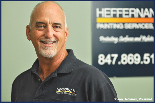 Shawn Heffernan, President of Heffernan Painting Evanston Services